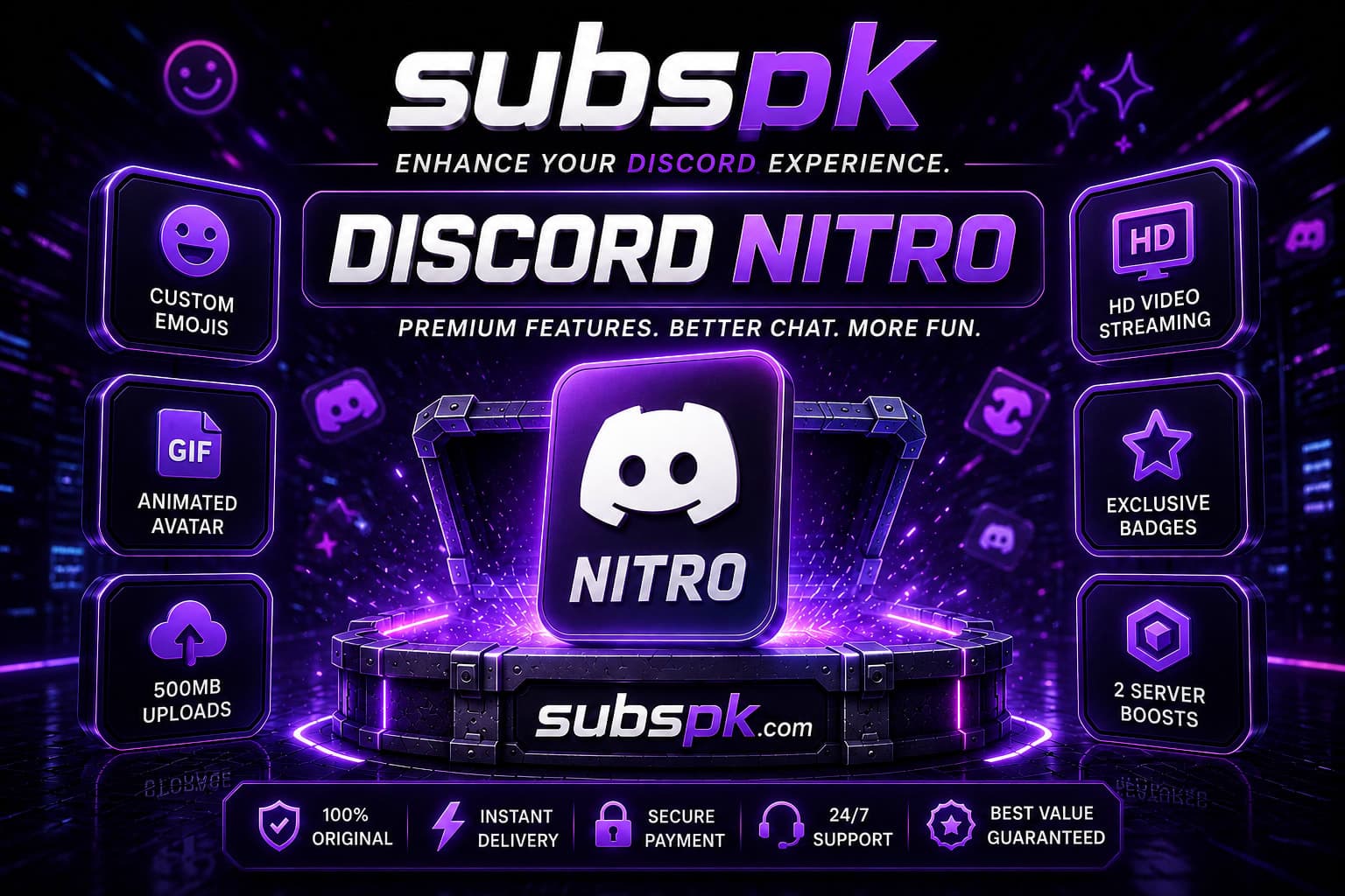 Discord Nitro (1 Month)