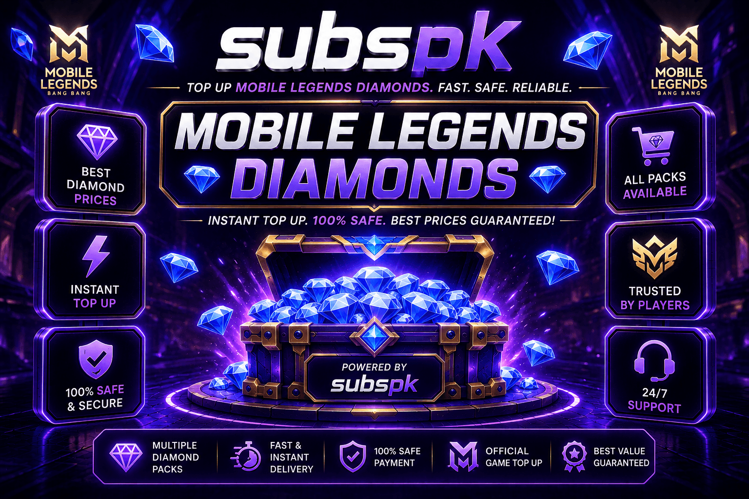 Mobile Legends 278 Diamonds